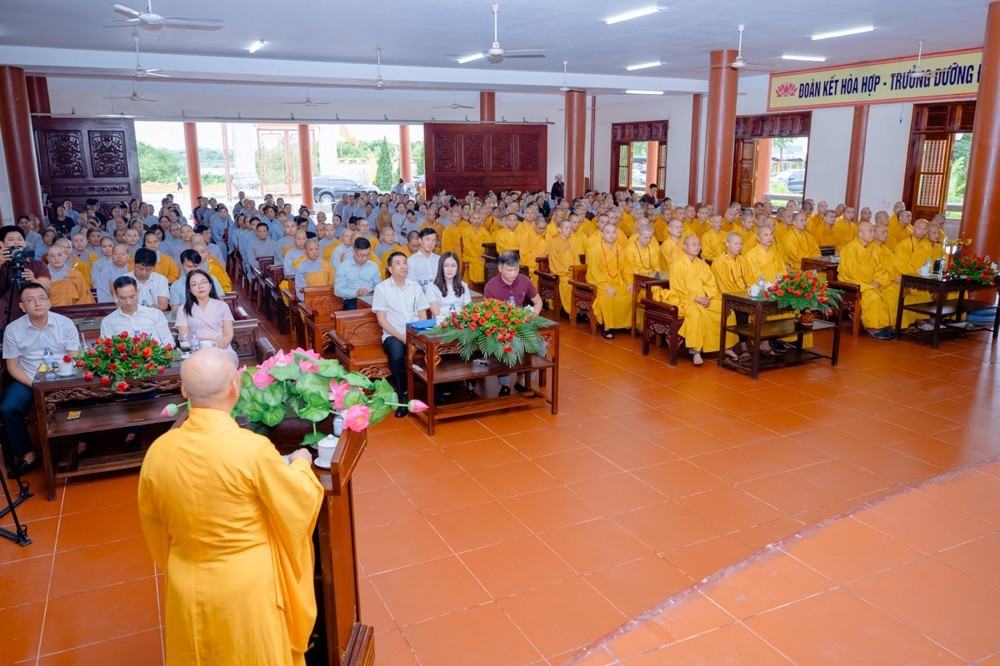 Quang cảnh buổi lễ