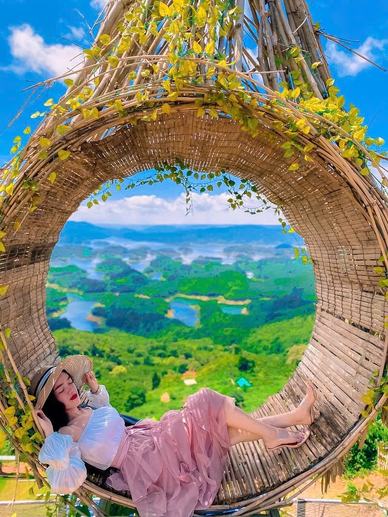 Tổ chim Bali tại khu du lịch Tà Đùng