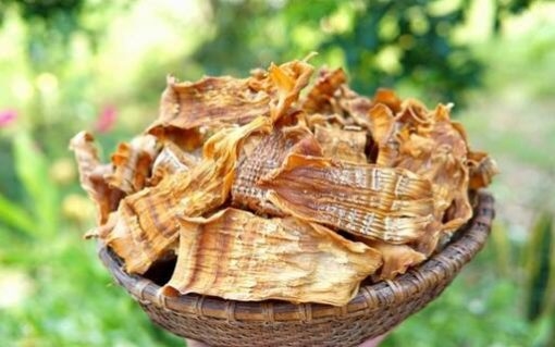 Măng nứa khô được coi là một đặc sản quý của vùng núi Tây Bắc