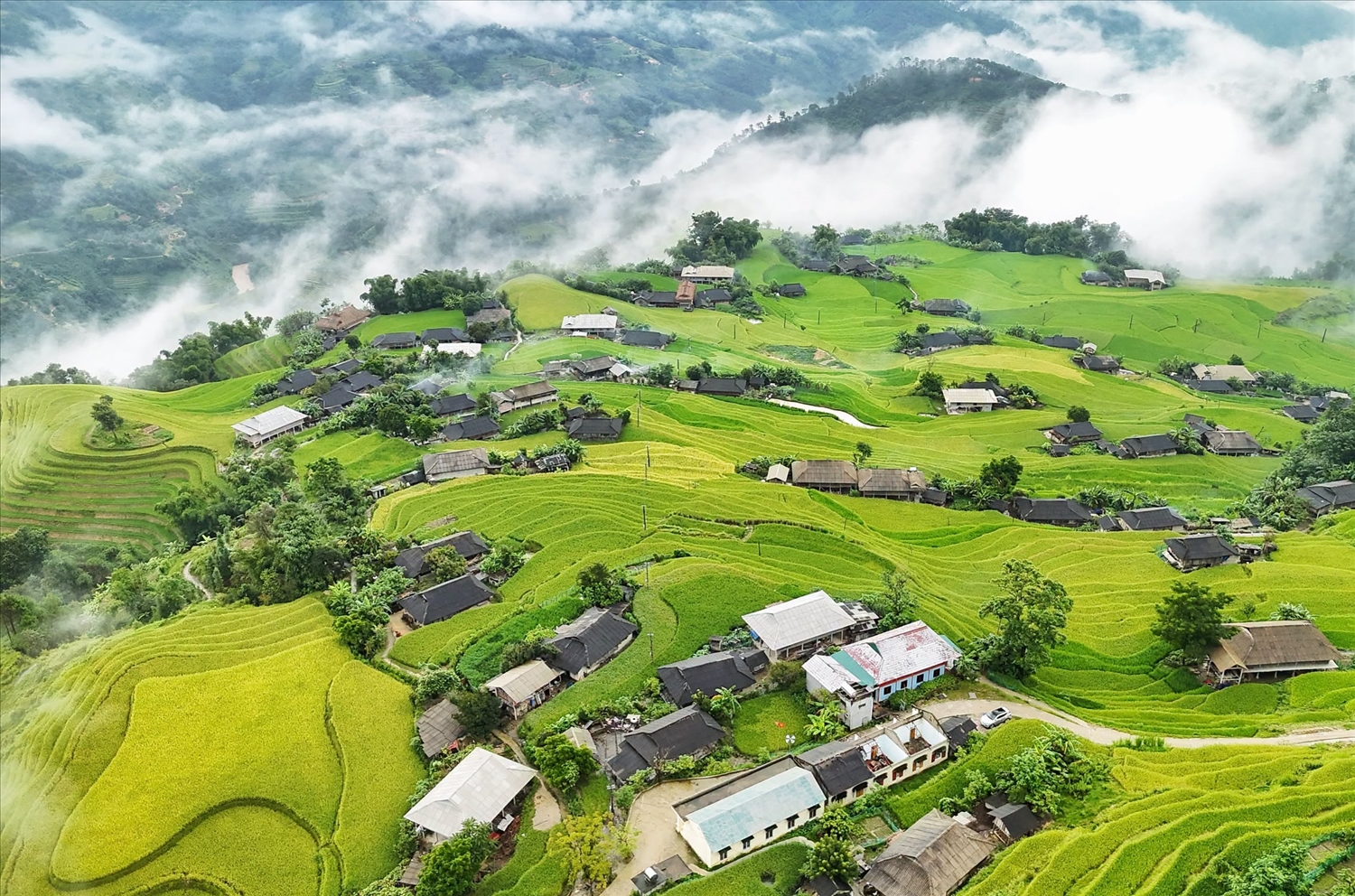 Một góc Bản Phùng, tỉnh Tuyên Quang