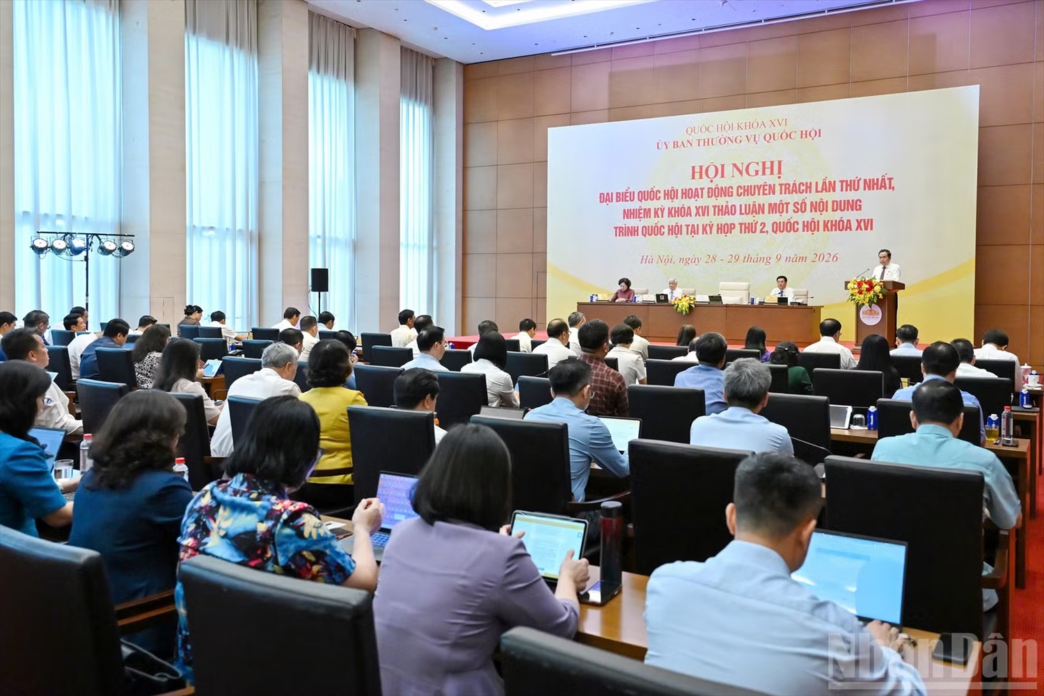 Quang cảnh hội nghị. (Ảnh: THỦY NGUYÊN)