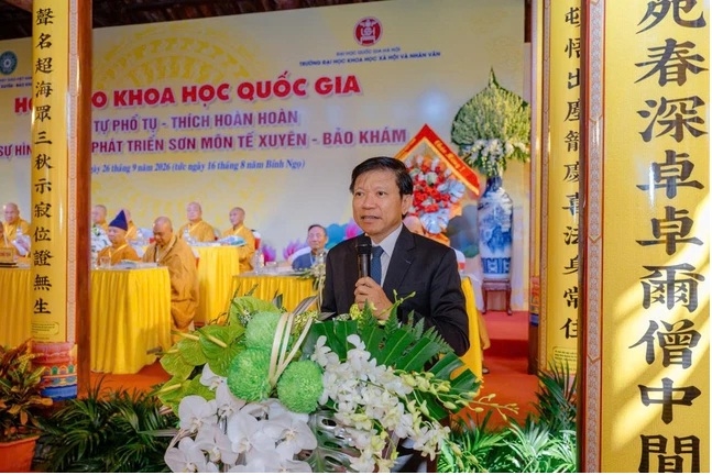 GS.TS. Hoàng Anh Tuấn phát biểu tại Hội thảo