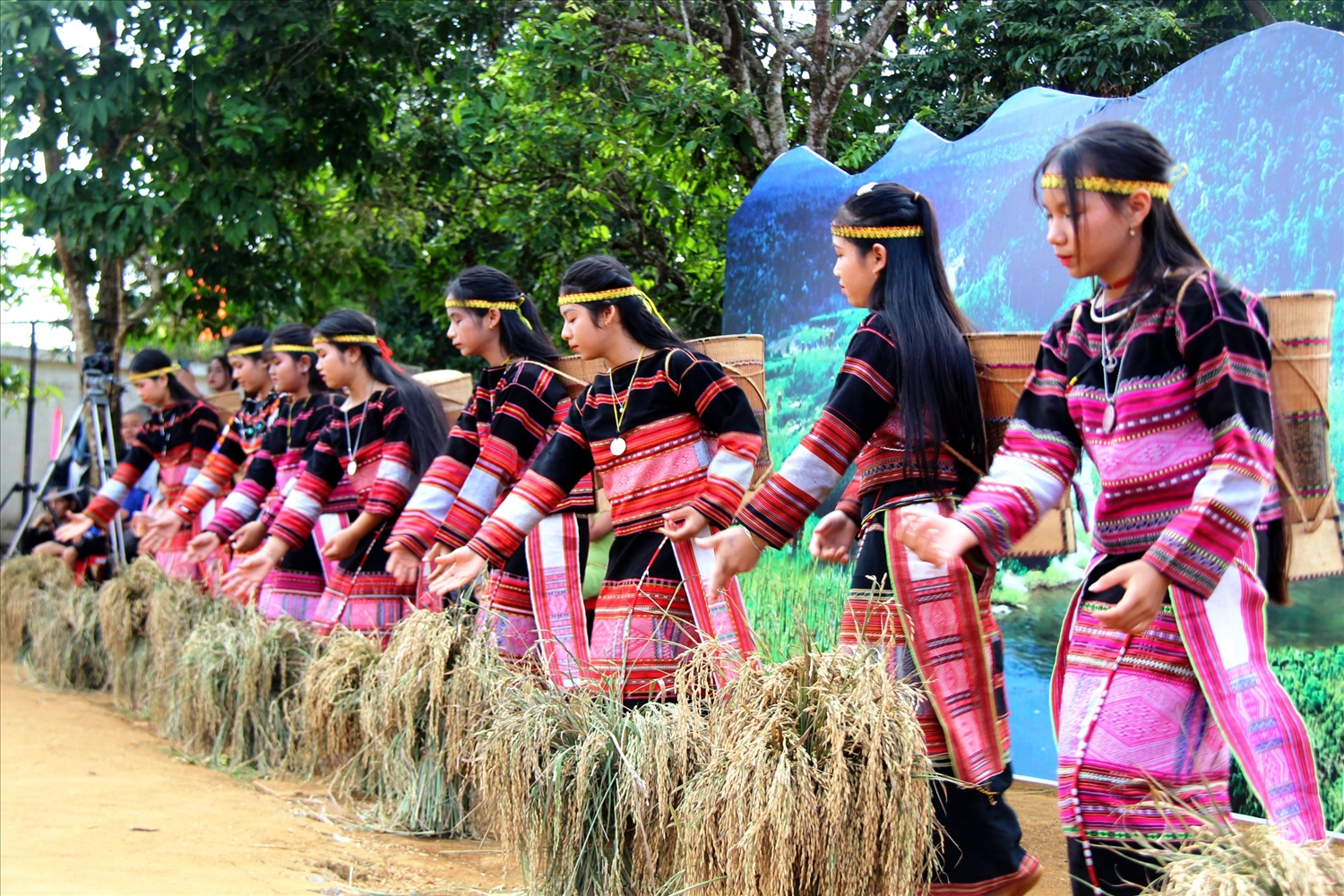 The New rice offering ritual of the Bana Kriem People
