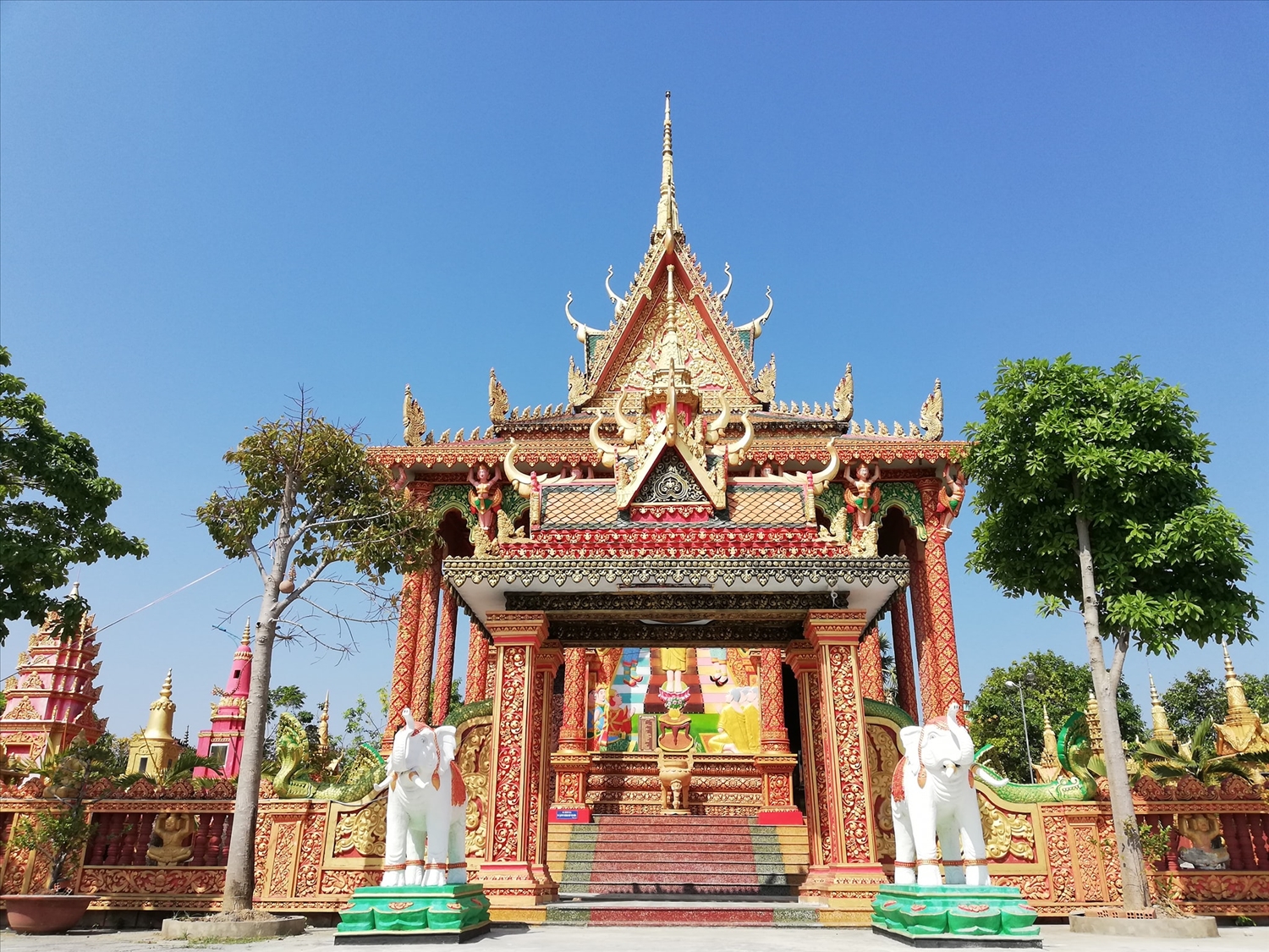 Monivongsa Bopharam pagoda in Ca Mau province