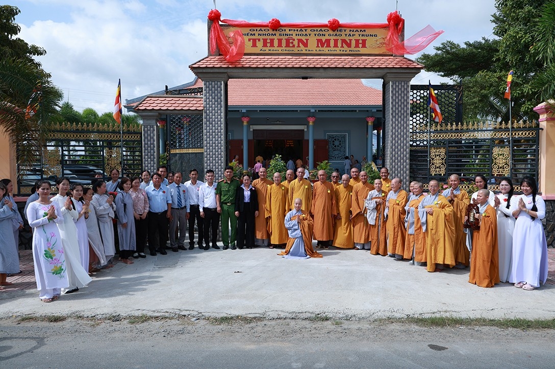 Lễ Công bố Điểm nhóm sinh hoạt tôn giáo tập trung Thiên Minh, tỉnh Tây Ninh